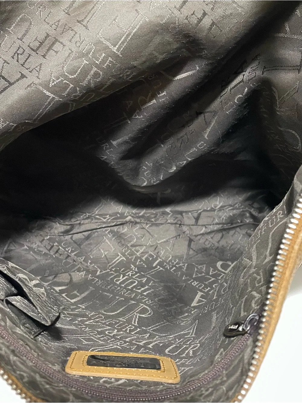Vintage Furla Studded Leather Hobo Shoulder Bag ✨RARE✨